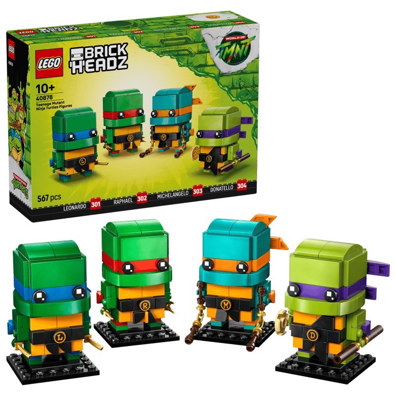 Figuras de las Tortugas Ninja