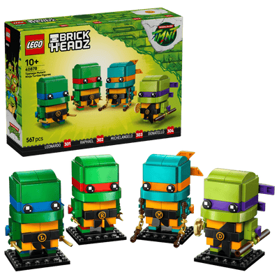 Figuras de las Tortugas Ninja