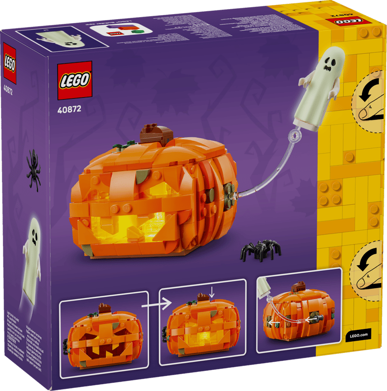 Lámpara de Calabaza de Halloween