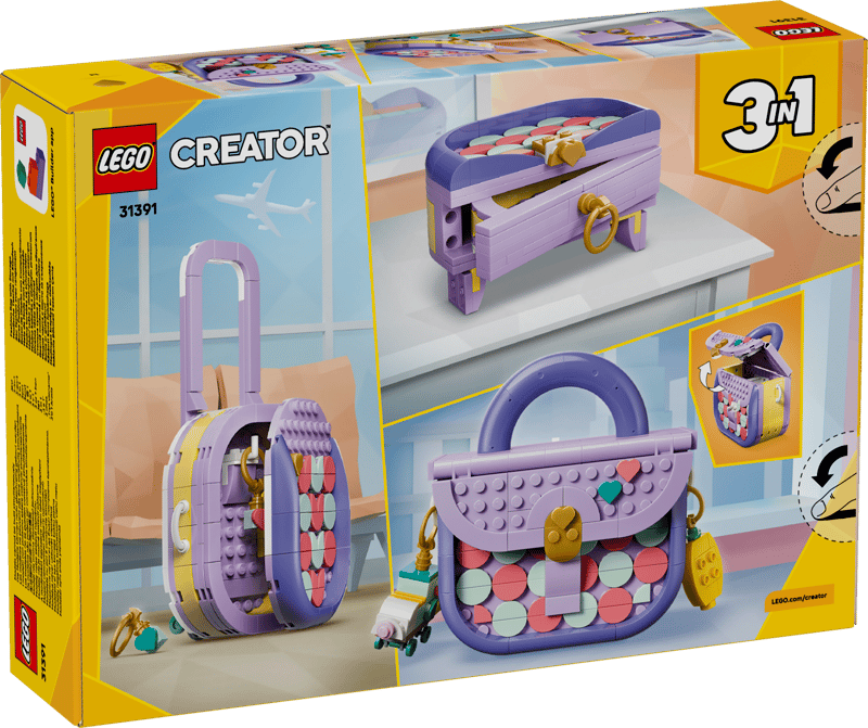 Bolso de Diseño Artístico con Compartimento