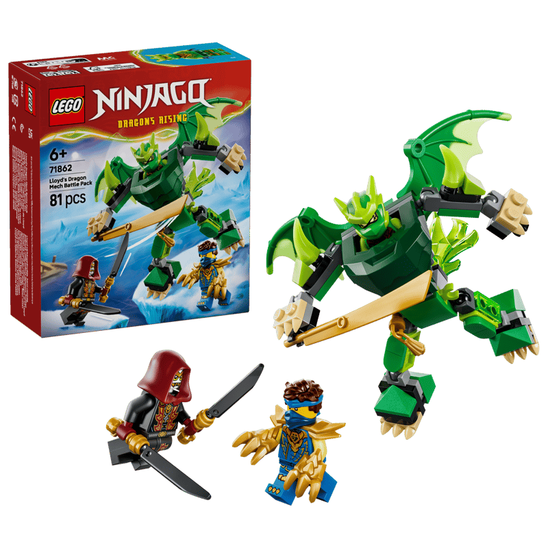 Pack de Combate: Meca Dragón de Lloyd