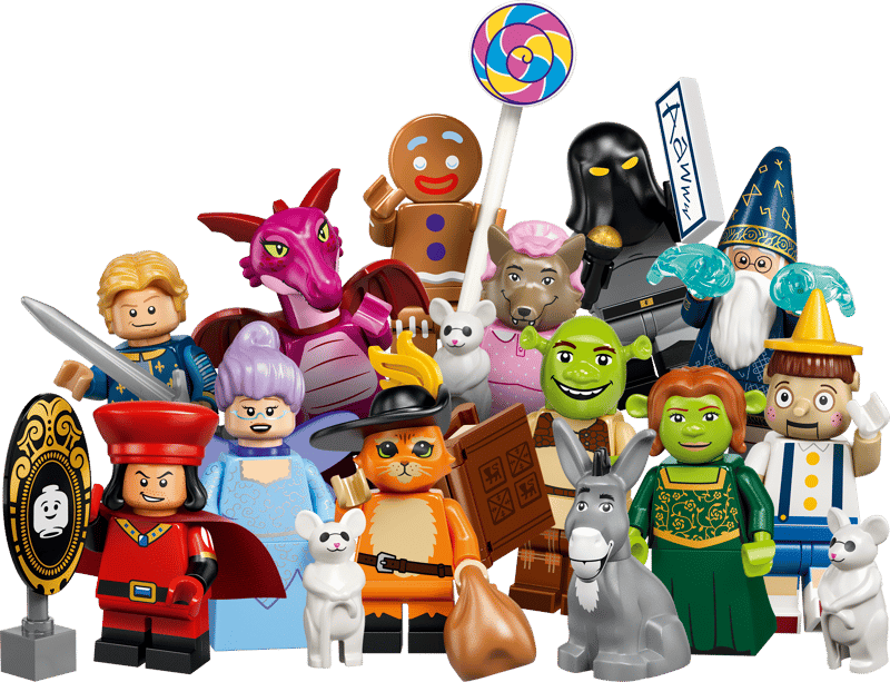 Minifiguras LEGO Shrek (SERIE COMPLETA)