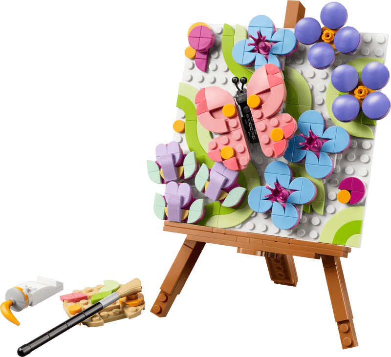 Pintura Decorativa de Arte Floral