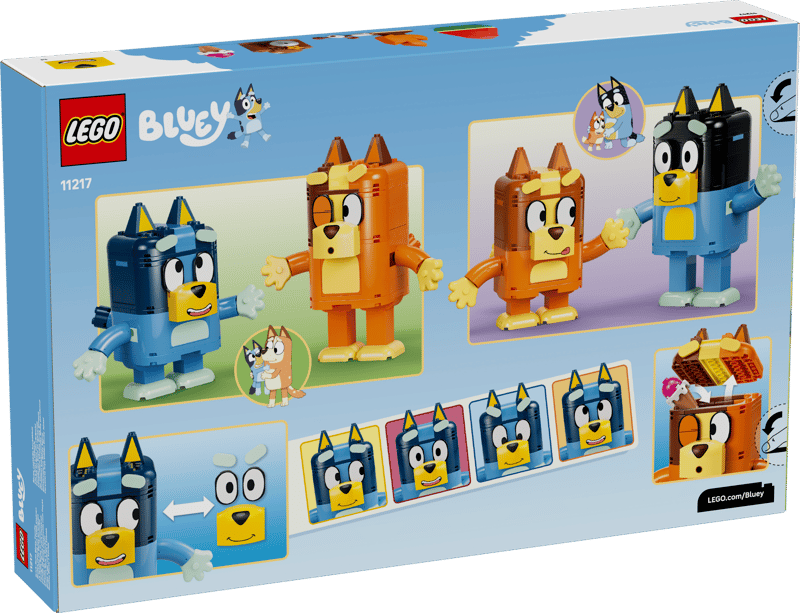 Familia de Bluey para Construir