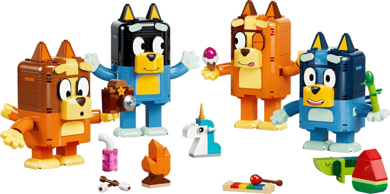 Familia de Bluey para Construir