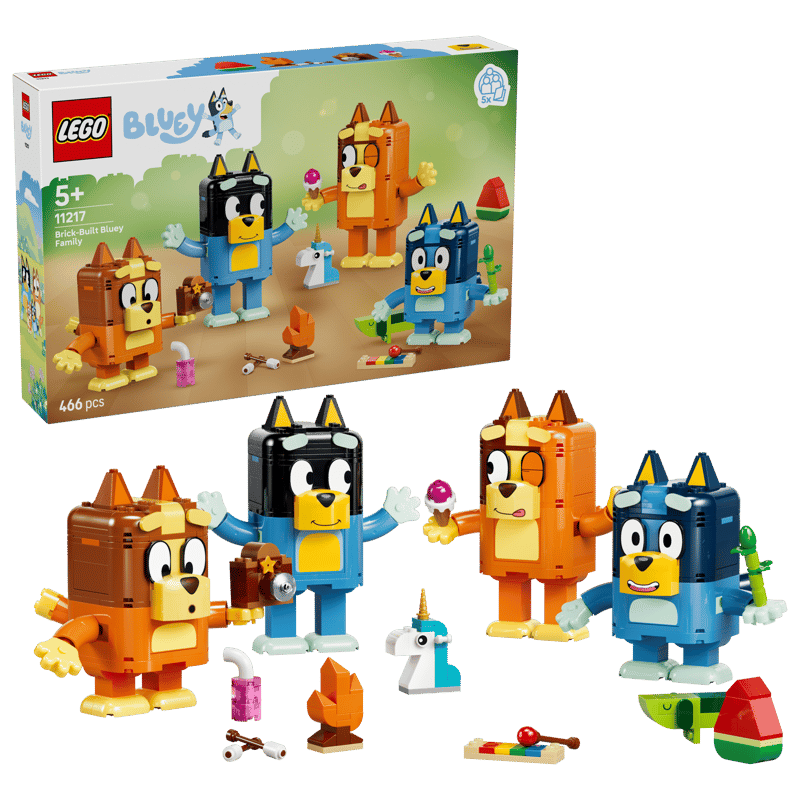Familia de Bluey para Construir