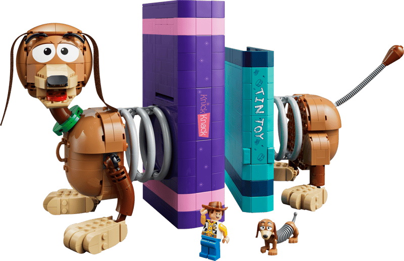 Toy Story: Sujetalibros de Slinky