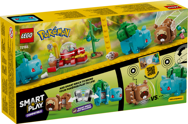SMART Play™: Festín de Bayas con Bulbasaur y Bidoof