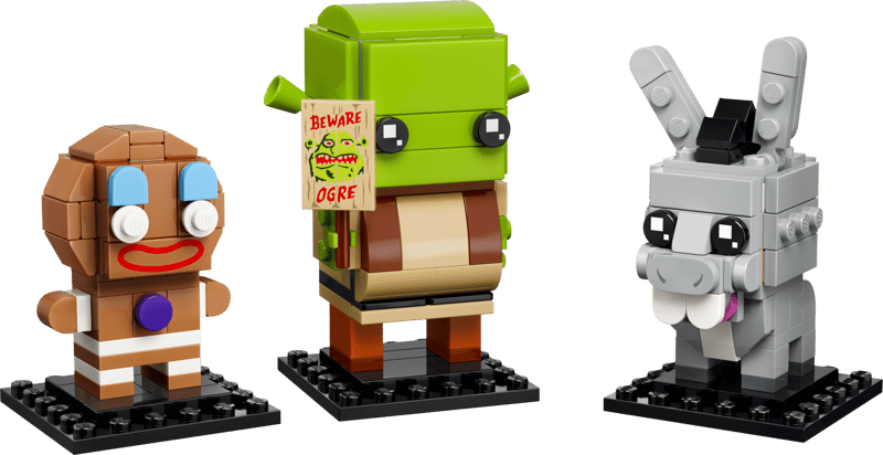 Figuras de Shrek, Asno y Jengi