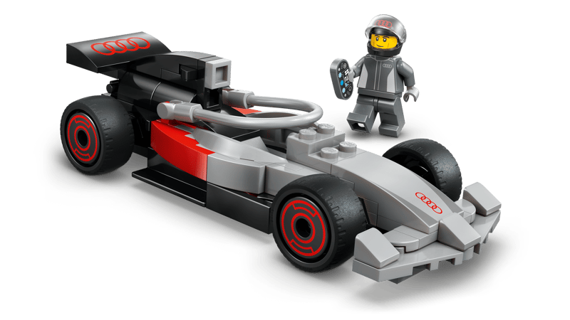 Camión de Exposición de F1® con Coche de Carreras Audi F1®