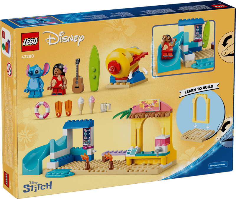 Diversión en la Playa con Lilo y Stitch