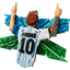 Lionel Messi: Celebración