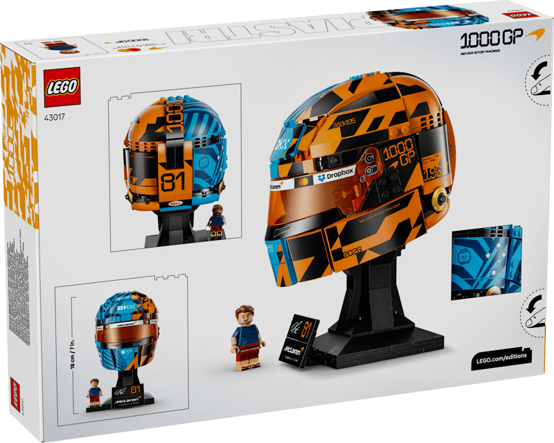 McLaren Mastercard F1® Team: Casco de Oscar Piastri
