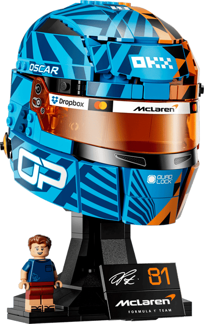 McLaren Mastercard F1® Team: Casco de Oscar Piastri