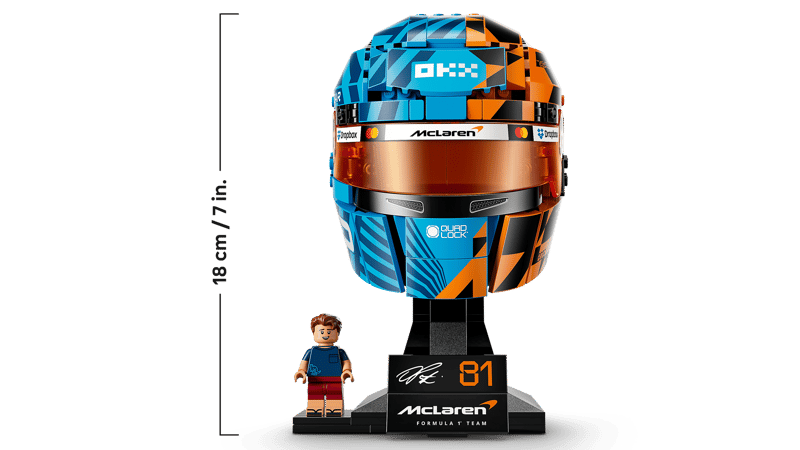 McLaren Mastercard F1® Team: Casco de Oscar Piastri