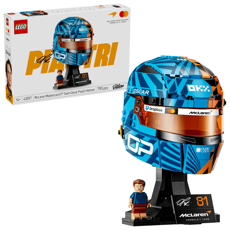 McLaren Mastercard F1® Team: Casco de Oscar Piastri
