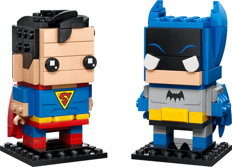 Figuras de Superman™ y Batman™ de la Edad de Oro