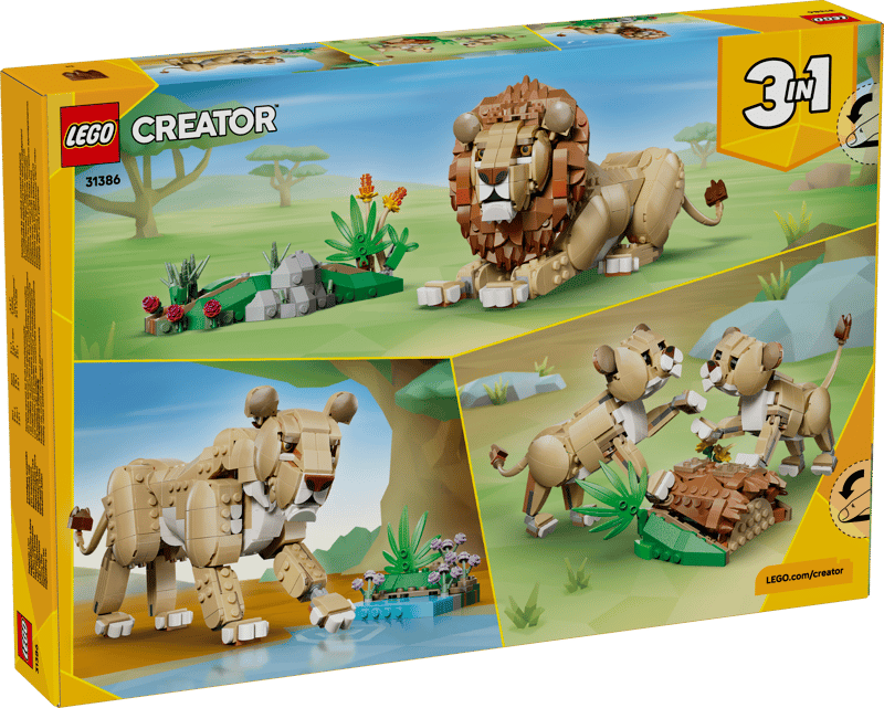 Fauna Salvaje: León Majestuoso