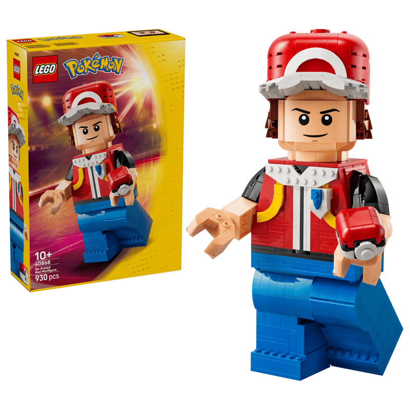 Minifigura Gigante de Rojo