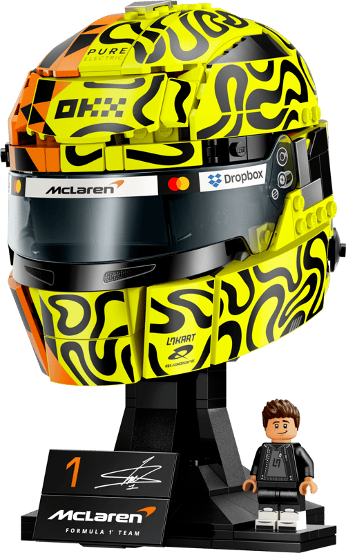 McLaren Mastercard F1® Team: Casco de Lando Norris