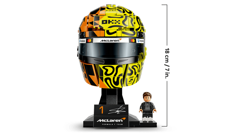 McLaren Mastercard F1® Team: Casco de Lando Norris