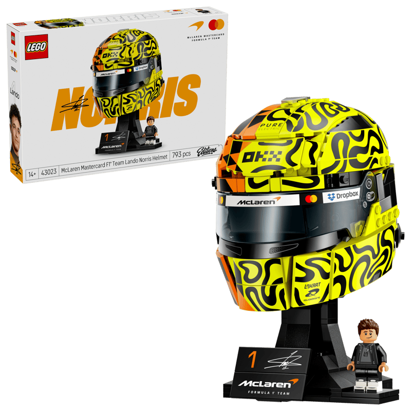 McLaren Mastercard F1® Team: Casco de Lando Norris
