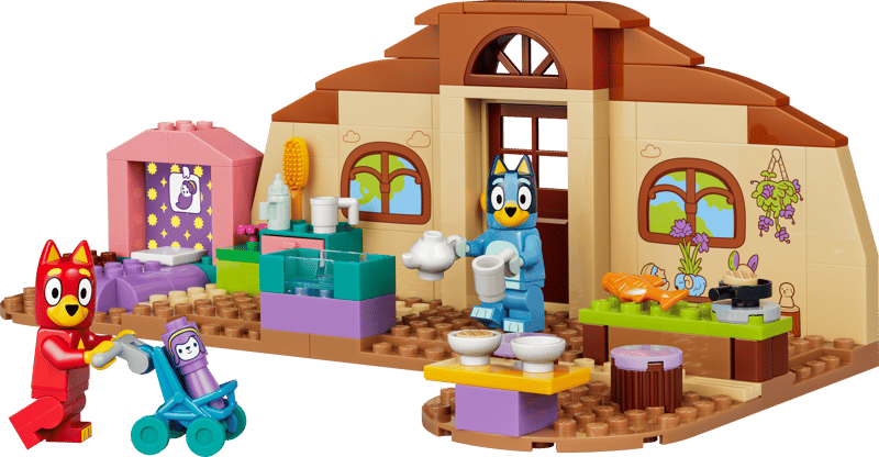 Escuela con Rusty y Bluey