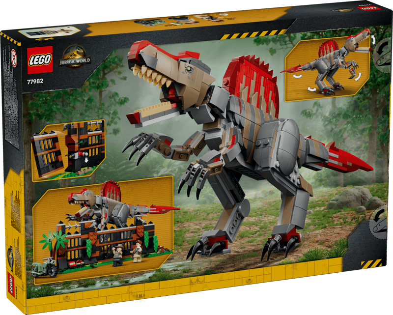 Huida del Dinosaurio Spinosaurus