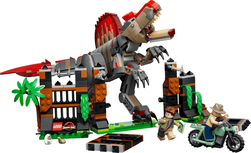 Huida del Dinosaurio Spinosaurus