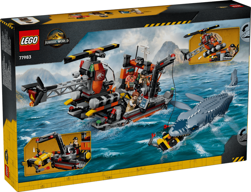 Ataque del Dinosaurio Marino Mosasaurus