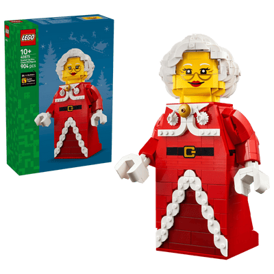 Minifigura Gigante de la Sra. Noel