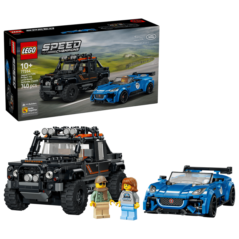 Jaguar Project 7 y Land Rover Defender