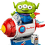 Marcianito con Cohete de Pizza Planet