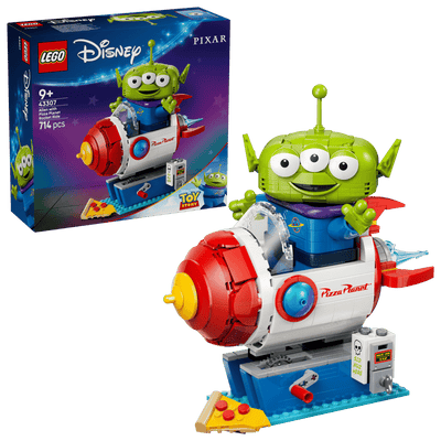 Marcianito con Cohete de Pizza Planet