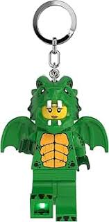 Llaver Linterna Mujer Dragon verde