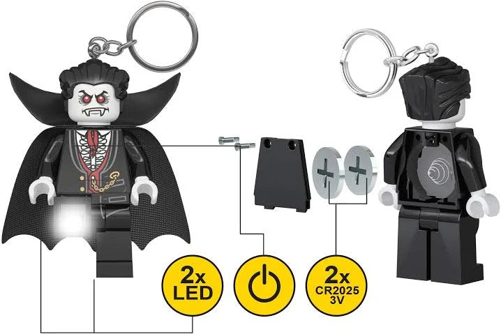 Llavero con linterna Vampiro Dracula