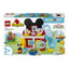 Casa de Mickey Mouse con Minnie y Pluto